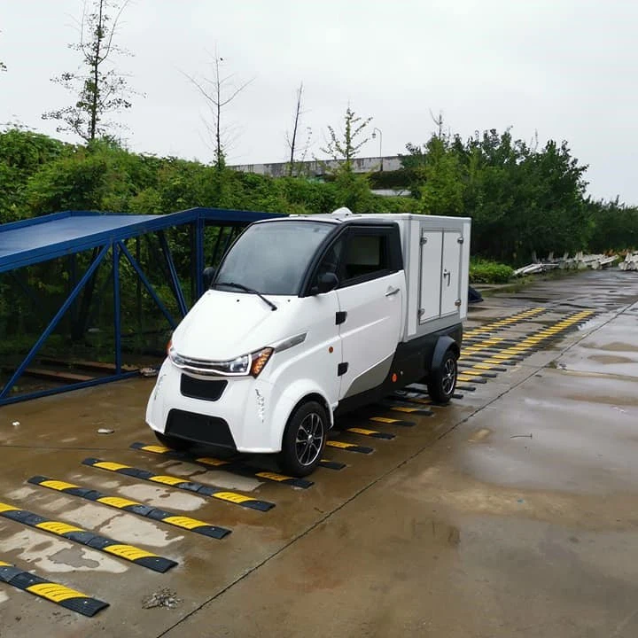 High Quality China Manufacture Mini Electric Pickup Car Truck Four Wheel Mini Electric Van For Adult