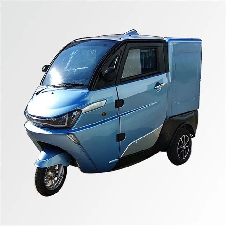 Low Speed Mini Electric Delivery Van Cargoes Trucks COC DOT